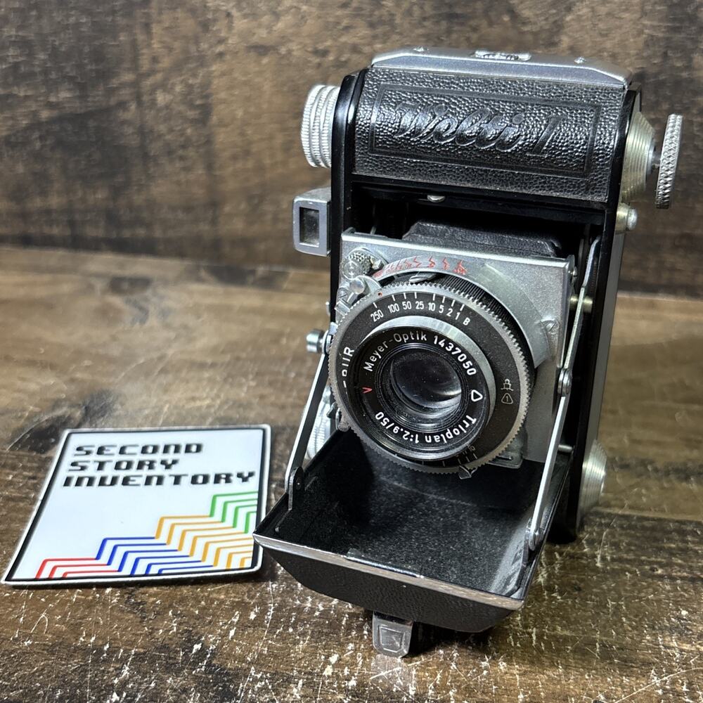 Welta Welti I Folding Camera With Meyer Optik Trioplan 1:2.9 50Mm FOR PARTS